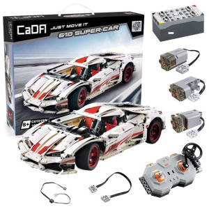 Cada zestaw klocków konstrukcyjnych Zdalnie sterowany Super Car 610 + Pro P