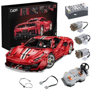 Cada Klocki 1:8 Zdalnie sterowany Italian Super Car 3236 el + Pro Power Sys