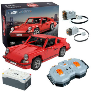 Klocki Master Czerwone Auto Sportowe 1429 el. C61045W + Power System do zda
