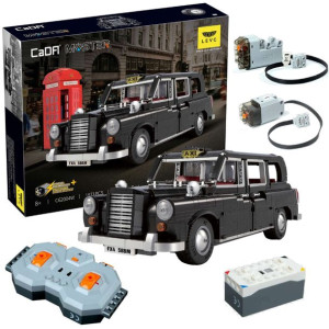 Klocki CaDA Master model auta 32 cm samochód LEVC London Taxi C62004W 1871