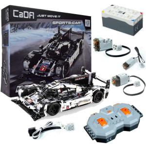 Cada Klocki Technic pojazd wyścigowy Le Mans replika 919 Porsche 1586 el. C