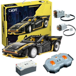 Klocki Cada auto sportowe z ruchomymi elementami 1682 el. + Power System do