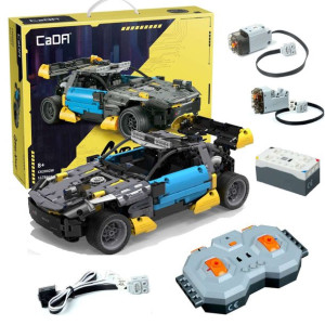 Cada Klocki Pojazd Cyberpunk Night radiowóz Wild Wolf 1176 el. C62002W + Po