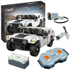 Cada Klocki Pojazd Humvee 1386 el. C61027W + Power System do zdalnie sterow