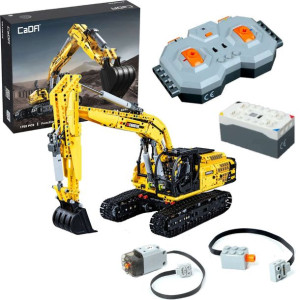 Cada C61082W Klocki funkcjonalna RC Koparka budowlana 1702 el. + Power Syst