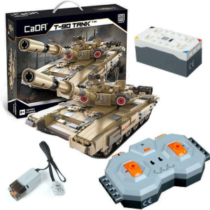 Cada Klocki RC Main Battle Tank T-90 C61003W + Power System Pro do zdalnego