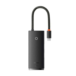 Baseus Lite Series Bs-oh020 Hub Adapter Type-c 6-port Black