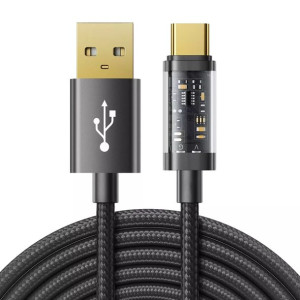 Joyroom kabel USB - USB Typ C do ładowania / transmisji danych 3A 2m czarny
