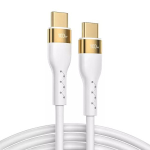 Joyroom Liquid Silicone kabel USB Typ C - USB Typ C do ładowania 100W 2m