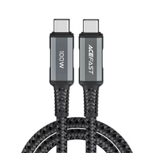 Acefast kabel USB Typ C - USB Typ C 2m, 100W (20V/5A) szary