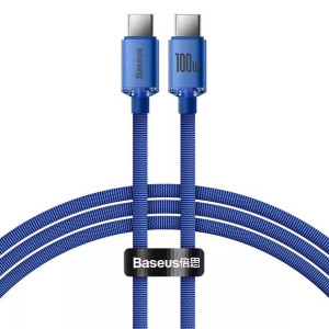 Baseus Crystal Shine Series kabel USB Typ C - USB Typ C 100W 1,2m