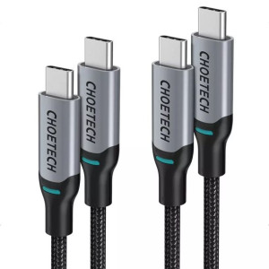 Choetech 2x kabel USB Typ C - USB Typ C Power Delivery 100W 5A 1,8m