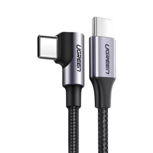 Ugreen kątowy kabel przewód USB Typ C - USB Typ C Power Delivery