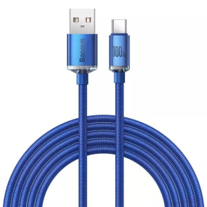 Baseus Crystal Shine Series kabel przewód USB  USB Typ A - USB Typ C 100W