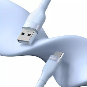 Ringke kabel USB-A - USB-C 480Mb/s 12W 2m niebieski (CB60075RS)