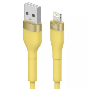 Ringke kabel USB-A - Lightning 480Mb/s 12W 2m żółty (CB60037RS)
