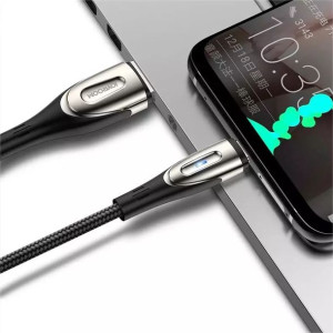 Joyroom Sharp Series kabel do szybkiego ładowania USB-A - Lightning 3A 1.2m