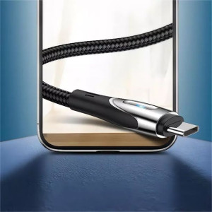 Joyroom Sharp Series kabel do szybkiego ładowania USB-A - USB-C 3A 1.2m