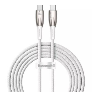 Baseus Glimmer Series kabel do szybkiego ładowania USB-C 480Mb/s PD 100W 2m