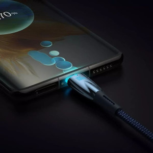 Baseus Glimmer Series kabel do szybkiego ładowania USB-C 480Mb/s PD 100W 1m