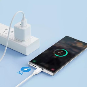 Joyroom kabel do ładowania / transmisji danych USB - USB Typ C 3A 0,25 m