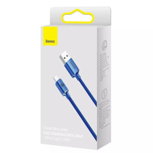 Baseus Crystal Shine Series kabel USB do szybkiego ładowania 100W 1,2m