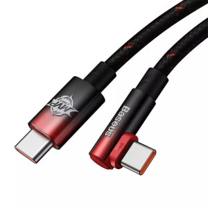 Kabel USB-C do USB-C Baseus MVP2, 100W, 1m (czarno-czerwony)