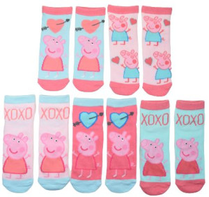 Skarpetki dziecięce 27/30 ŚWINKA PEPPA 5 Pak pepa