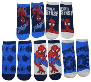 Skarpetki dziecięce 31/34 SPIDERMAN 5 Pak Sneaker