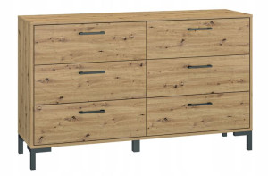 Komoda138 szuflady do salonu biura NEVIO 11