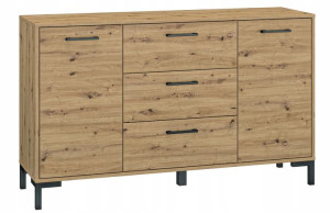 Komoda do salonu 138 cm z szufladami NEVIO 12