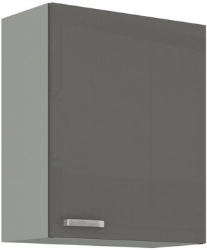 Szafka Górna Grau 60 G-72 1f Szary Połysk