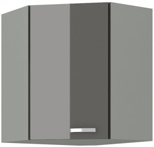Szafka Górna Grau 58x58 Gn-72 1f Szary Połysk