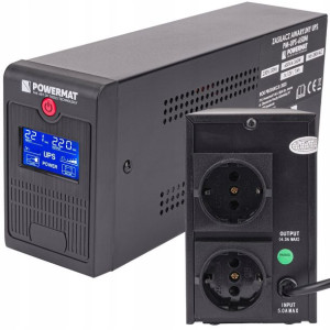 Zasilacz Awaryjny Ups Lcd 650va 360w 7ah