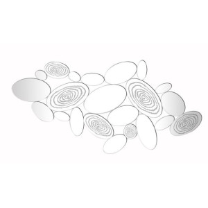 Lustro ścienne DKD Home Decor Szkło (119 x 1.5 x 61 cm)
