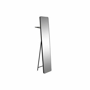 Lustro ścienne DKD Home Decor Lustro Czarny Stal (30 x 36 x 150 cm)