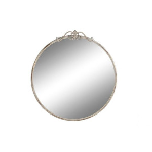 Lustro ścienne DKD Home Decor Metal Biały (80 x 3,5 x 85 cm)