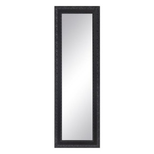 Lustro ścienne 42,5 x 3 x 132,5 cm Czarny DMF