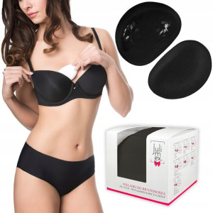 Julimex Wkładki samoprzylepne PUSH-UP WS-21 Czarny