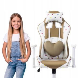 Fotel CANDY MINI Gamingowy Obrotowy do Biurka