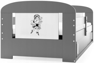 Łóżko dziecięce 160x80 od Interbeds + materac