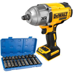Klucz udarowy 1355Nm 1/2' DeWALT DCF900N + nasadki