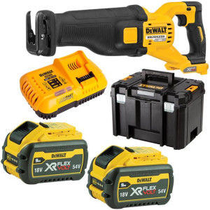 Pilarka szablasta lisica 54V 2x9Ah DEWALT DCS389X2