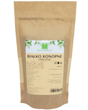 Białko konopne proszek 500 g - białko roślinne