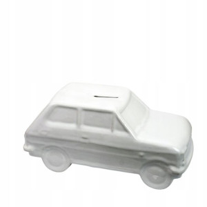 Skarbonka ceramiczna auto Fiat 126p