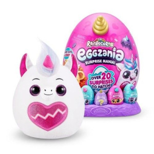 Rainbocorns Eggzania Pluszowa Maskotka + 5 Jajek