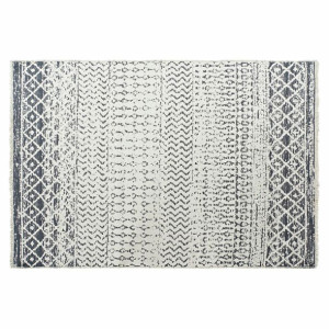 Dywan DKD Home Decor Biały Szary Poliester Bawełna (200 x 290 x 1 cm)