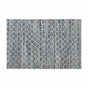 Dywan DKD Home Decor Niebieski Biały (120 x 180 x 1 cm)
