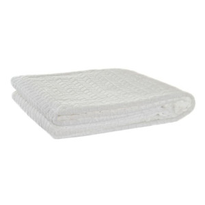 Koc DKD Home Decor Strzały 150 x 200 x 2 cm Kość słoniowa Podstawowy