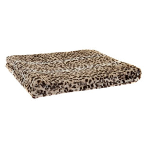 Koc DKD Home Decor Dziki 150 x 200 x 2 cm Czarny Pomarańczowy Kolonialny
